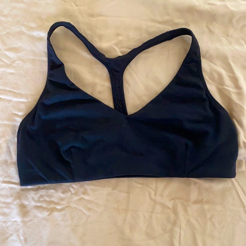 Lululemon Arise Bra racerback, Darts & Rip Tag